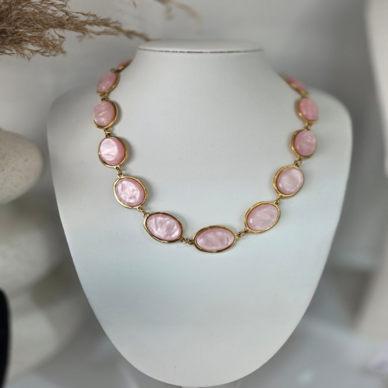 Markela Pink Necklace